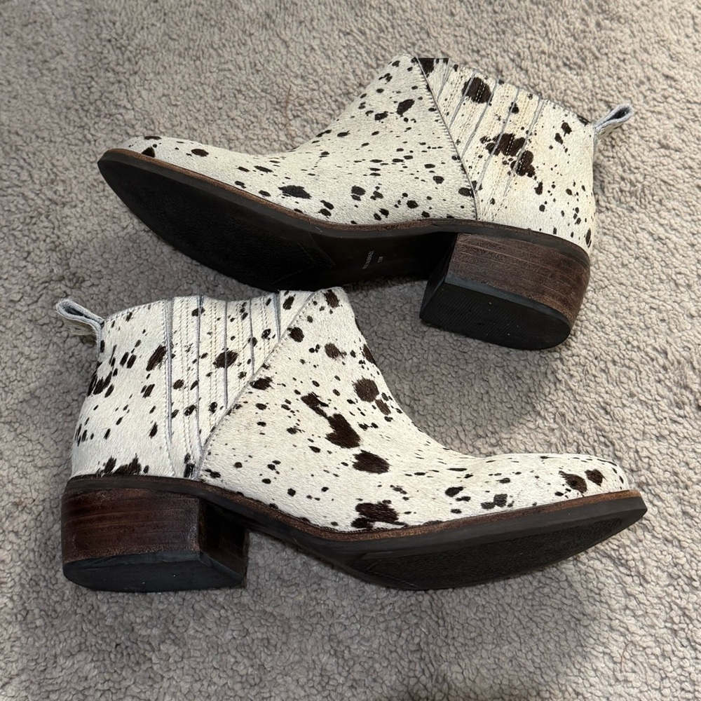 Matisse El Toro Calf Print Booties